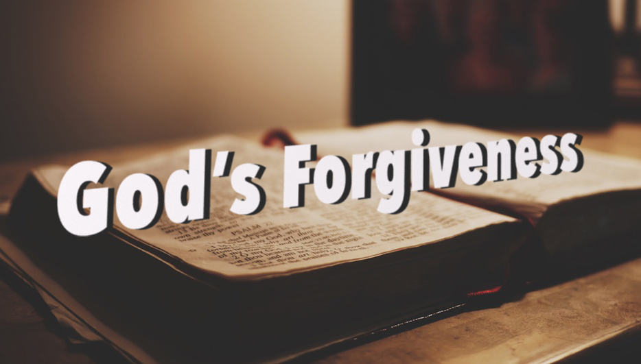 God, Forgiveness and Me – Walnut Hill Church of Christ