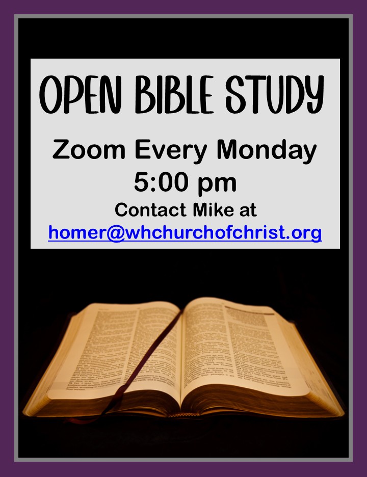 Zoom Bible Study
